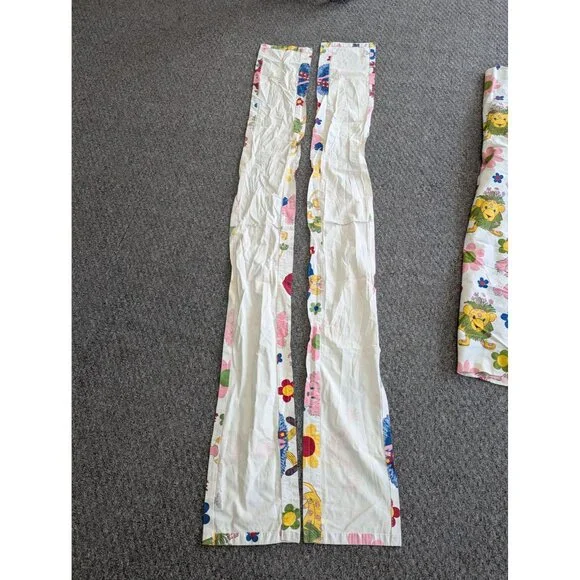 Vintage Sears Raggedy Ann 2 Bedspreads 4 Curtains 2 Valances Twin Set - Picture 13 of 16